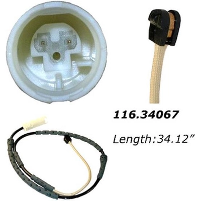 Fil de capteur de plaquette avant de CENTRIC PARTS - 116.34067 pa11