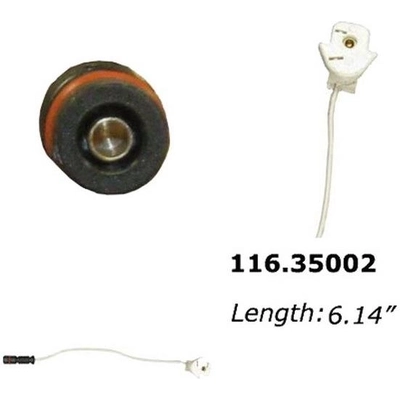 Front Disc Pad Sensor Wire by CENTRIC PARTS - 116.35002 pa9