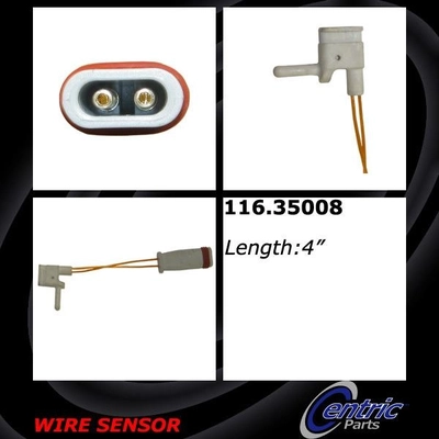 Front Disc Pad Sensor Wire by CENTRIC PARTS - 116.35008 pa2