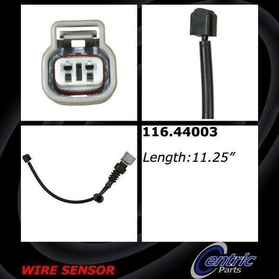 Front Disc Pad Sensor Wire by CENTRIC PARTS - 116.44003 pa12