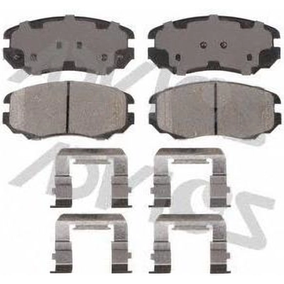 Front Disc Pads by ADVICS - AD1421 pa1