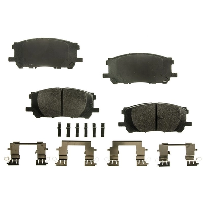 AGNA BRAKES - PLD1005CM - Front Disc Brake Pad Set pa1