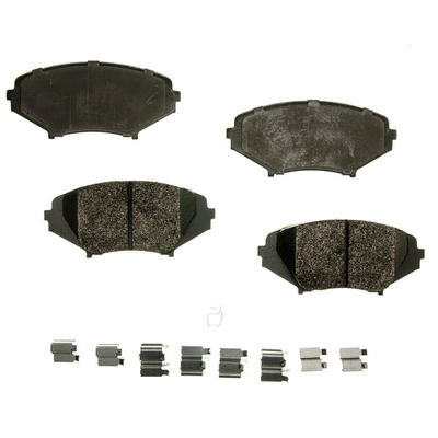 AGNA BRAKES - PLD1009CM - Front Disc Brake Pad Set pa1