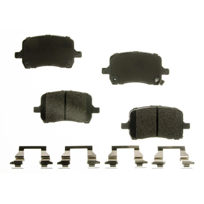 AGNA BRAKES - PLD1028CM - Front Disc Brake Pad Set pa1