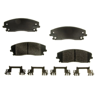 AGNA BRAKES - PLD1056CM - Front Disc Brake Pad Set pa1