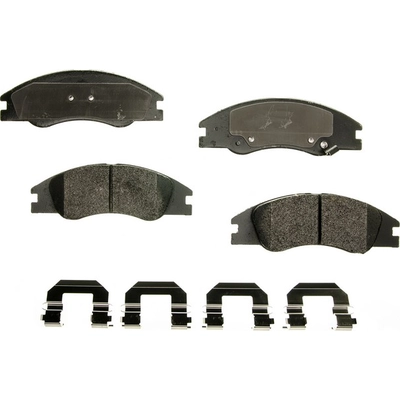Front Disc Pads by AGNA BRAKES - PLD1074CM pa2