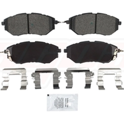 Front Disc Pads by AGNA BRAKES - PLD1078CM pa3