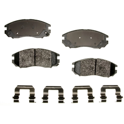 AGNA BRAKES - PLD1104CM - Front Disc Brake Pad Set pa1