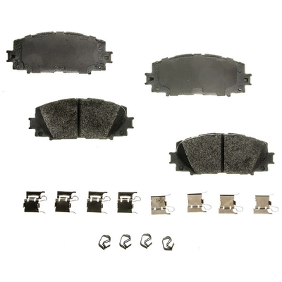 AGNA BRAKES - PLD1184CM - Front Disc Brake Pad Set pa1