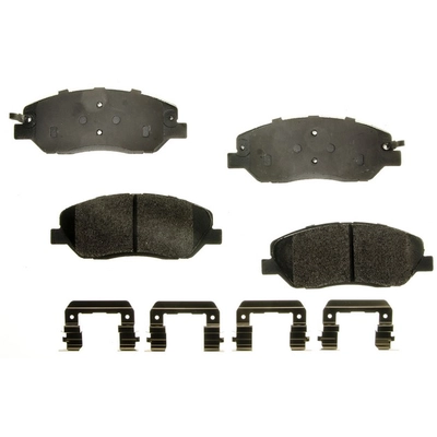 AGNA BRAKES - PLD1202CM - Front Disc Brake Pad Set pa1