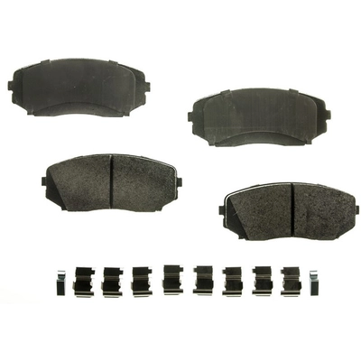 AGNA BRAKES - PLD1258CM - Front Disc Brake Pad Set pa1