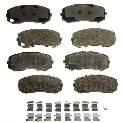 AGNA BRAKES - PLD1265CMF - Front Disc Brake Pad Set pa1