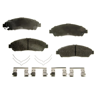 AGNA BRAKES - PLD1280CM - Front Disc Brake Pad Set pa1