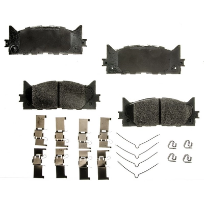 AGNA BRAKES - PLD1293CM - Front Disc Brake Pad Set pa1