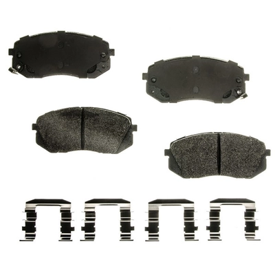 AGNA BRAKES - PLD1295CM - Front Disc Brake Pad Set pa1