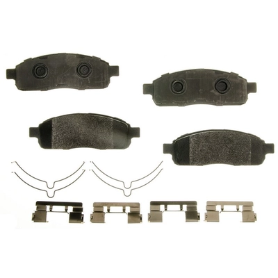 AGNA BRAKES - PLD1392CM - Front Disc Brake Pad Set pa1