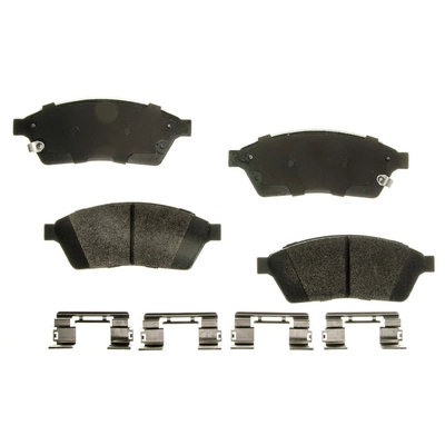 AGNA BRAKES - PLD1422CM - Front Disc Brake Pad Set pa1