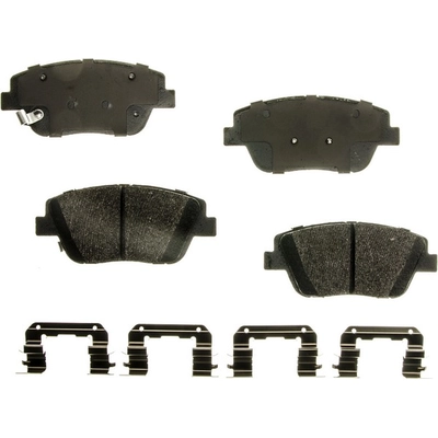 Front Disc Pads by AGNA BRAKES - PLD1444CM pa2