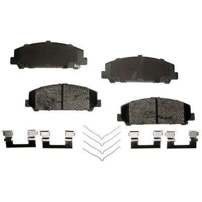 AGNA BRAKES - PLD1509CM - Front Disc Brake Pad Set pa1