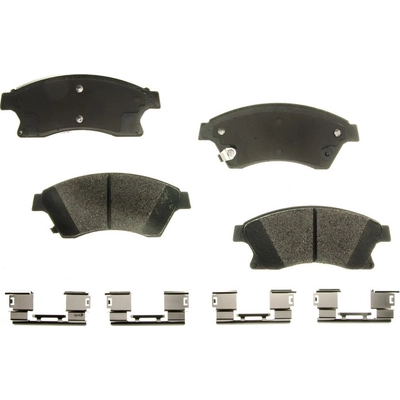 Front Disc Pads by AGNA BRAKES - PLD1522CM pa2