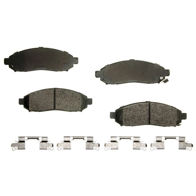 AGNA BRAKES - PLD1548CM - Front Disc Brake Pad Set pa1