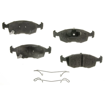 AGNA BRAKES - PLD1568CM - Front Disc Brake Pad Set pa1