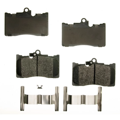 AGNA BRAKES - PLD1586CM - Front Disc Brake Pad Set pa1