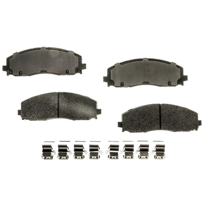 AGNA BRAKES - PLD1589CM - Front Disc Brake Pad Set pa1