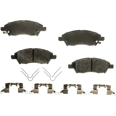 Front Disc Pads by AGNA BRAKES - PLD1592CM pa2