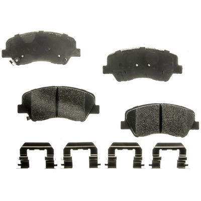 AGNA BRAKES - PLD1593CM - Front Disc Brake Pad Set pa1