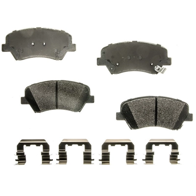 AGNA BRAKES - PLD1595CM - Front Disc Brake Pad Set pa1