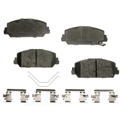 AGNA BRAKES - PLD1625CM - Front Disc Brake Pad Set pa1