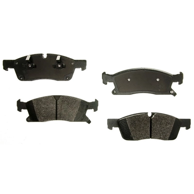 AGNA BRAKES - PLD1629ACM - Front Disc Brake Pad Set pa1