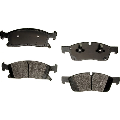Front Disc Pads by AGNA BRAKES - PLD1629CM pa2
