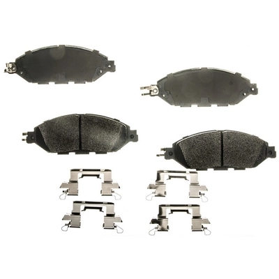 AGNA BRAKES - PLD1649CM - Front Disc Brake Pad Set pa1