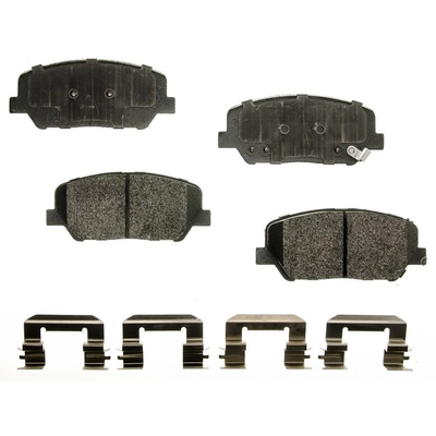 AGNA BRAKES - PLD1675CM - Front Disc Brake Pad Set pa1