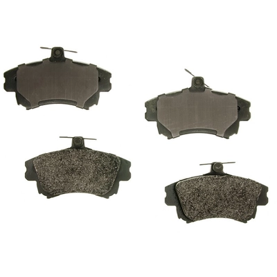 AGNA BRAKES - PLD1723CM - Front Disc Brake Pad Set pa1