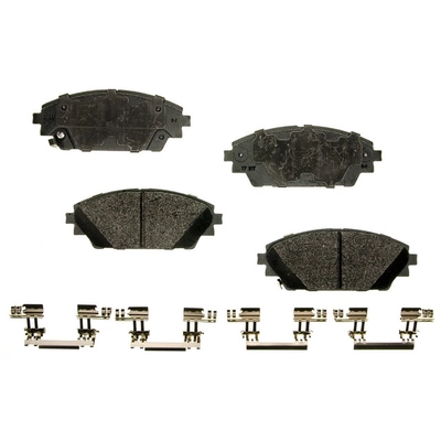 AGNA BRAKES - PLD1728CM - Front Disc Brake Pad Set pa1