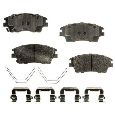 AGNA BRAKES - PLD1847CM - Front Ceramic Disc Brake Pad Set pa1