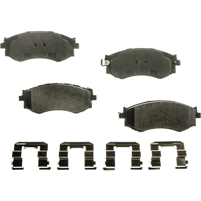 Front Disc Pads by AGNA BRAKES - PLD462CM pa2