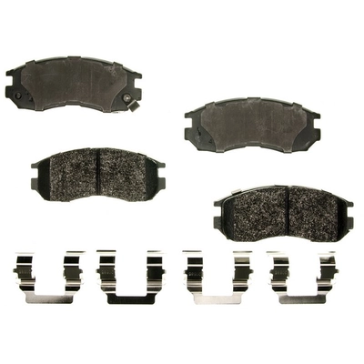 AGNA BRAKES - PLD484CM - Front Disc Brake Pad Set pa1