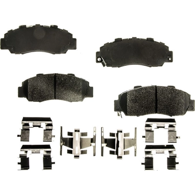 Front Disc Pads by AGNA BRAKES - PLD503CM pa2