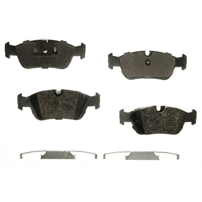 AGNA BRAKES - PLD558CM - Front Disc Brake Pad Set pa1