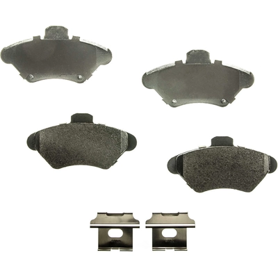 Front Disc Pads by AGNA BRAKES - PLD600CM pa2