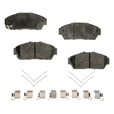 AGNA BRAKES - PLD617CM - Front Disc Brake Pad Set pa1