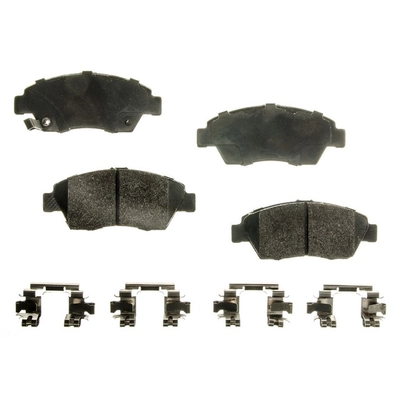 AGNA BRAKES - PLD621CM - Front Disc Brake Pad Set pa1