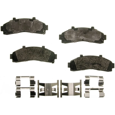 Front Disc Pads by AGNA BRAKES - PLD652CM pa2