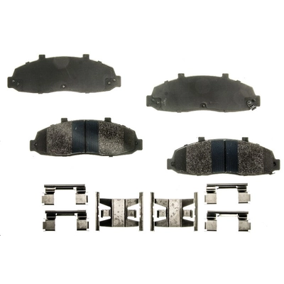 AGNA BRAKES - PLD679CM - Front Disc Brake Pad Set pa1