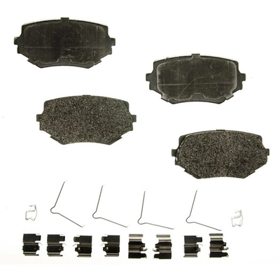 AGNA BRAKES - PLD680CM - Front Disc Brake Pad Set pa1