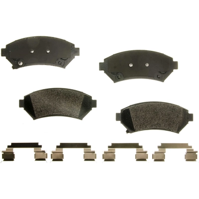 Front Disc Pads by AGNA BRAKES - PLD699CM pa2